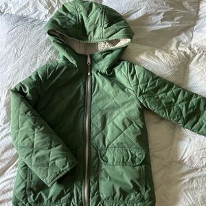 Kids quilted jacket.